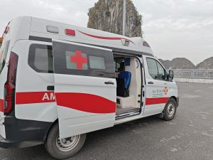 Xe cứu thương hiện đại tại Hạ Long – Trung tâm cấp cứu An Bình