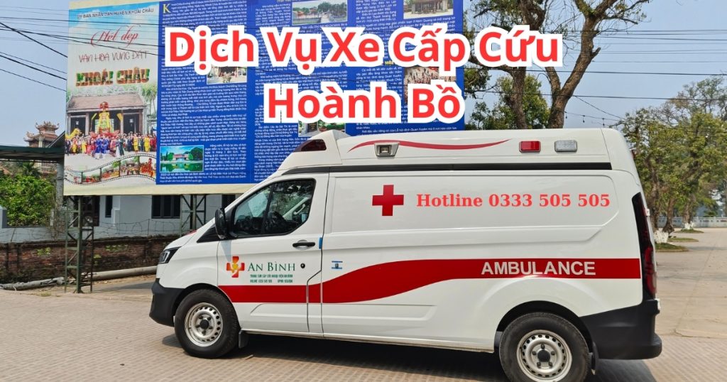 xe cấp cứu Hoành Bồ